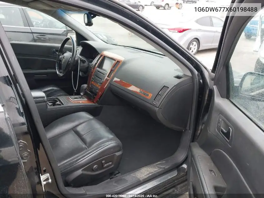 2006 Cadillac Sts V6 VIN: 1G6DW677X60198488 Lot: 42019064