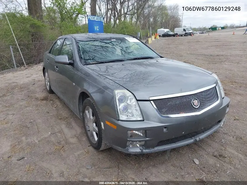 2006 Cadillac Sts V6 VIN: 1G6DW677860129248 Lot: 42042675