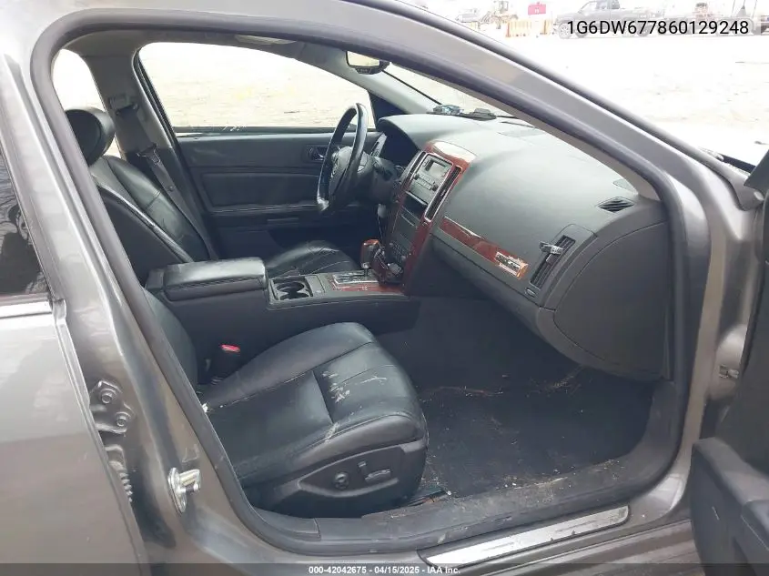 2006 Cadillac Sts V6 VIN: 1G6DW677860129248 Lot: 42042675