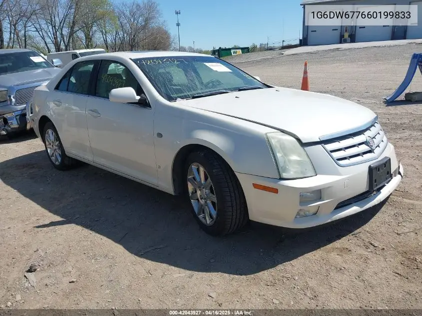 2006 Cadillac Sts V6 VIN: 1G6DW677660199833 Lot: 42043927