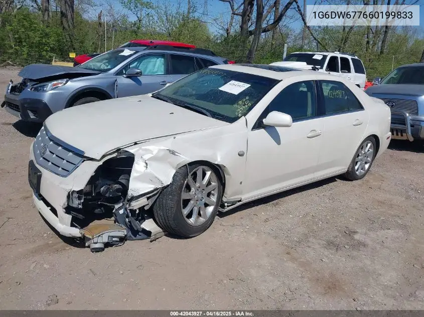 2006 Cadillac Sts V6 VIN: 1G6DW677660199833 Lot: 42043927