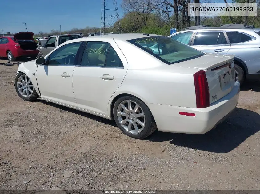 2006 Cadillac Sts V6 VIN: 1G6DW677660199833 Lot: 42043927
