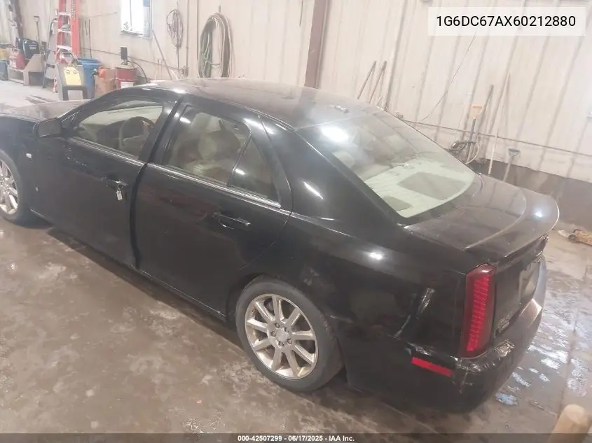 2006 Cadillac Sts V8 VIN: 1G6DC67AX60212880 Lot: 42507299
