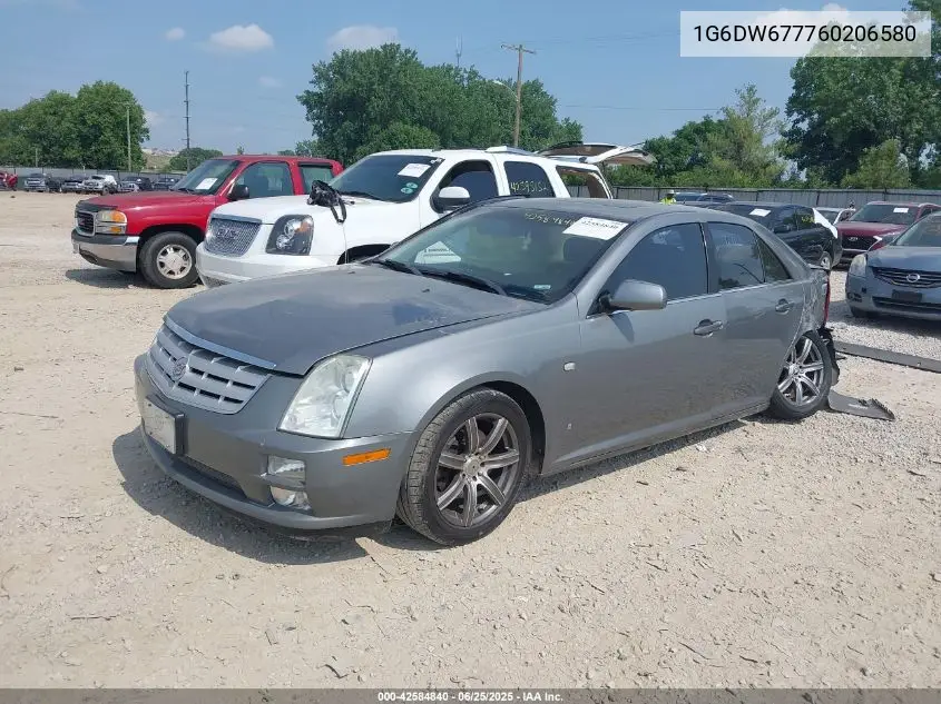 2006 Cadillac Sts V6 VIN: 1G6DW677760206580 Lot: 42584840