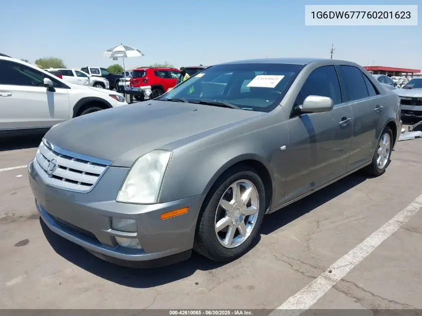 2006 Cadillac Sts V6 VIN: 1G6DW677760201623 Lot: 42610065