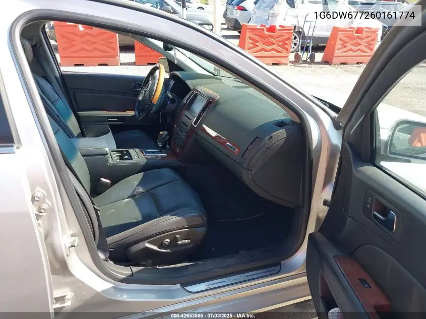 2006 Cadillac Sts V6 VIN: 1G6DW677260161774 Lot: 42653566