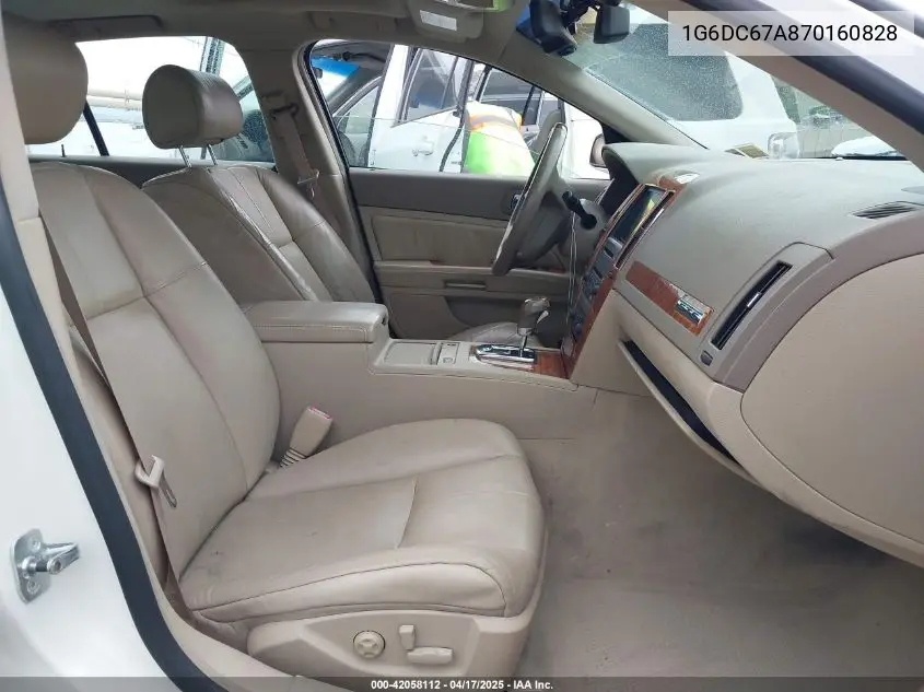 2007 Cadillac Sts V8 VIN: 1G6DC67A870160828 Lot: 42058112