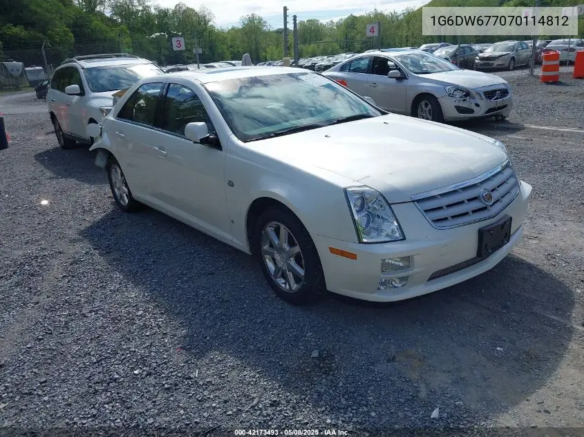2007 Cadillac Sts VIN: 1G6DW677070114812 Lot: 42173493