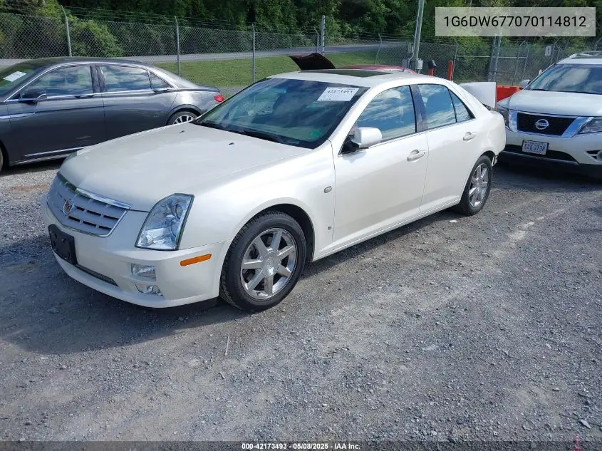 2007 Cadillac Sts VIN: 1G6DW677070114812 Lot: 42173493