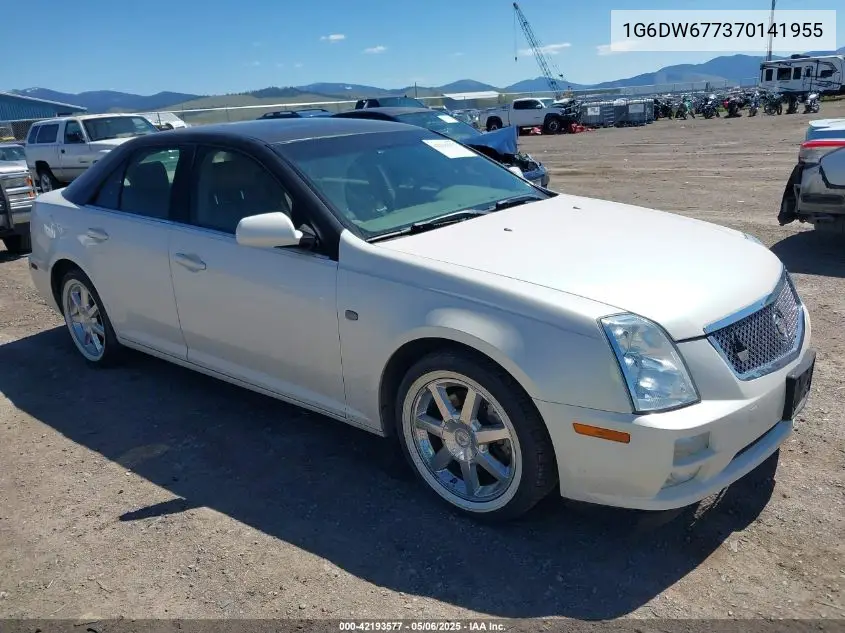 2007 Cadillac Sts V6 VIN: 1G6DW677370141955 Lot: 42193577