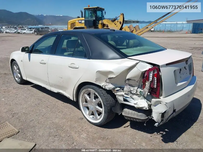 2007 Cadillac Sts V6 VIN: 1G6DW677370141955 Lot: 42193577