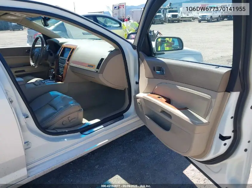 2007 Cadillac Sts V6 VIN: 1G6DW677370141955 Lot: 42193577
