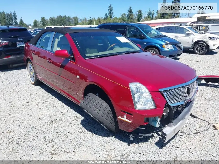 2007 Cadillac Sts V8 VIN: 1G6DC67A070166770 Lot: 42644337