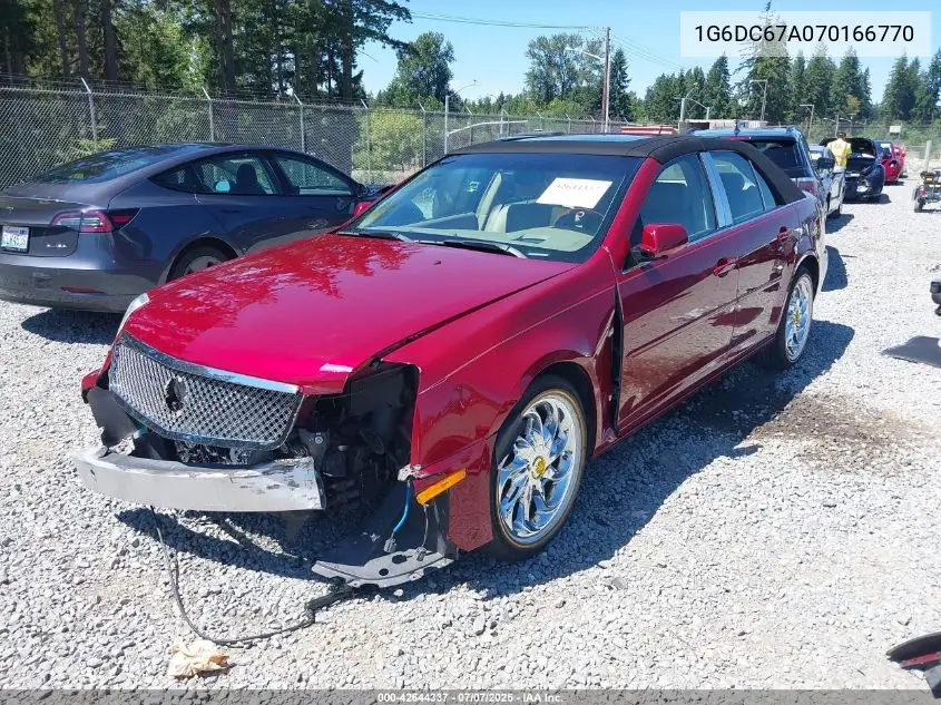 2007 Cadillac Sts V8 VIN: 1G6DC67A070166770 Lot: 42644337