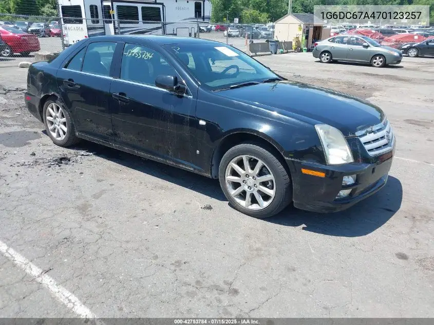 2007 Cadillac Sts V8 VIN: 1G6DC67A470123257 Lot: 42753784