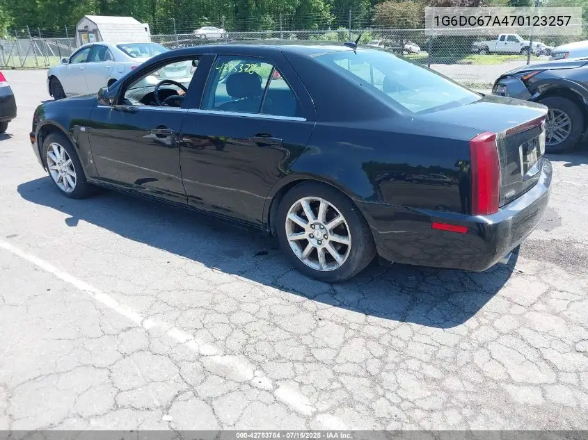 2007 Cadillac Sts V8 VIN: 1G6DC67A470123257 Lot: 42753784