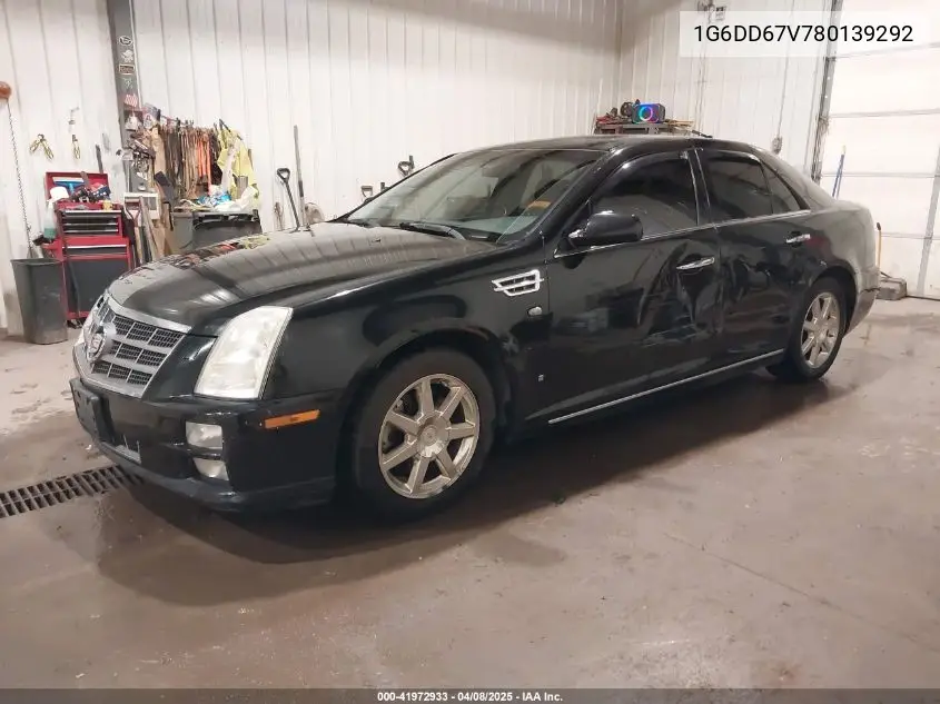 2008 Cadillac Sts V6 VIN: 1G6DD67V780139292 Lot: 41972933
