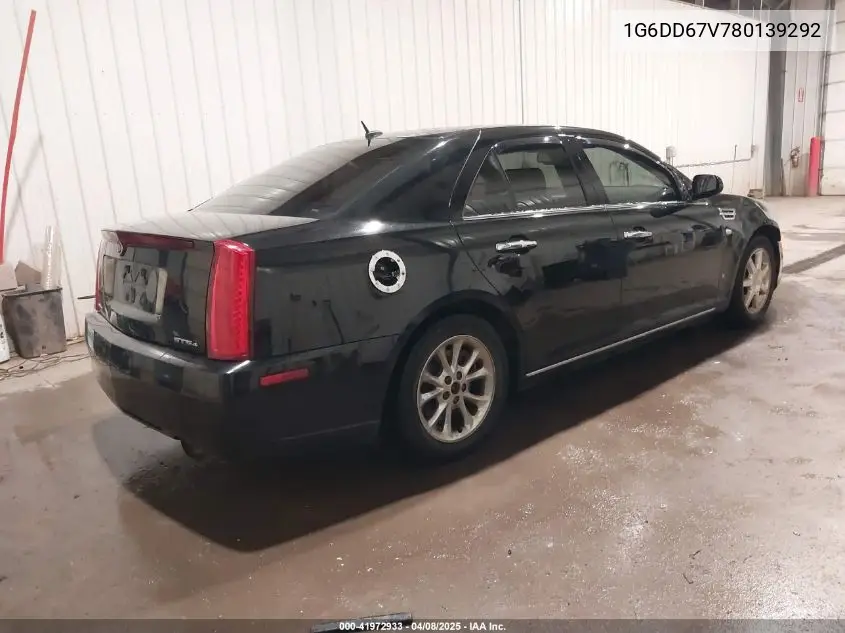 2008 Cadillac Sts V6 VIN: 1G6DD67V780139292 Lot: 41972933