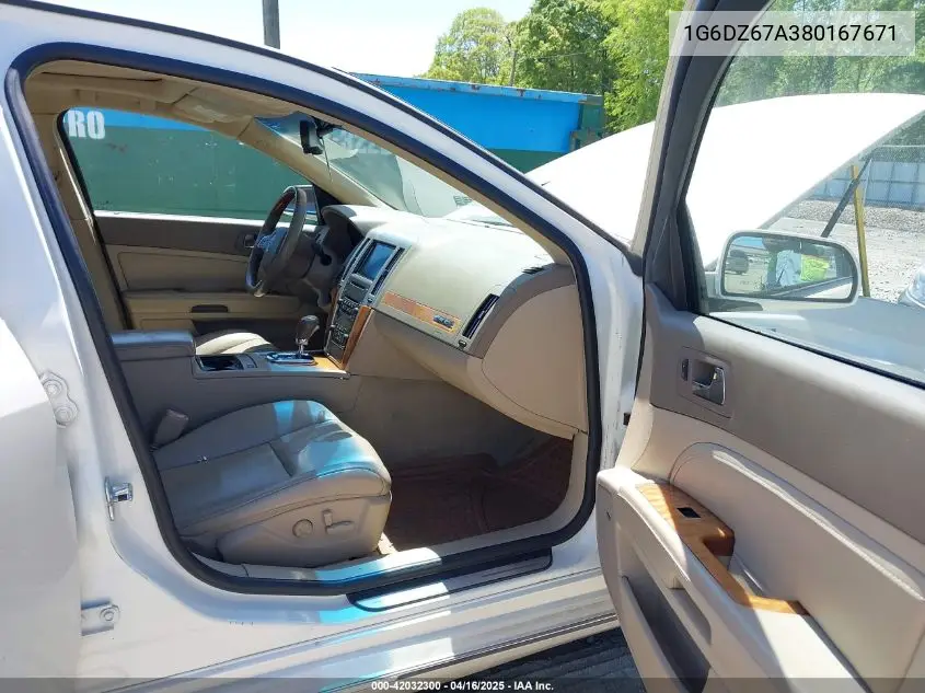 2008 Cadillac Sts V8 VIN: 1G6DZ67A380167671 Lot: 42032300