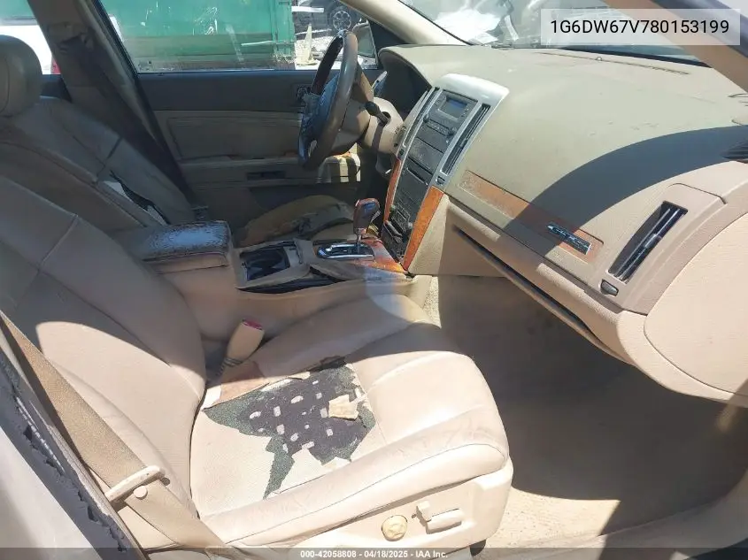 2008 Cadillac Sts V6 VIN: 1G6DW67V780153199 Lot: 42058808
