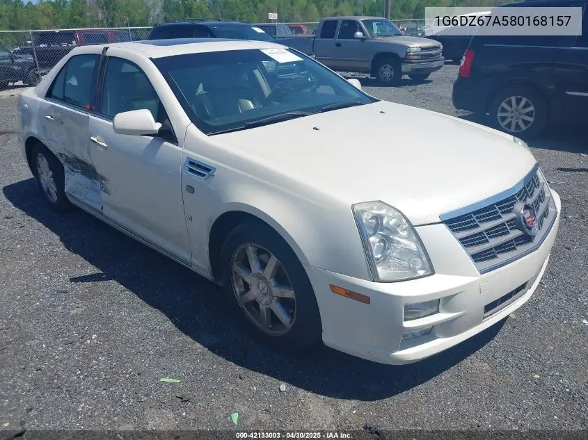 2008 Cadillac Sts V8 VIN: 1G6DZ67A580168157 Lot: 42133003