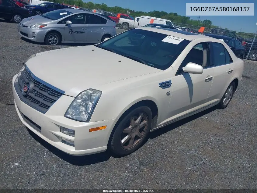 2008 Cadillac Sts V8 VIN: 1G6DZ67A580168157 Lot: 42133003