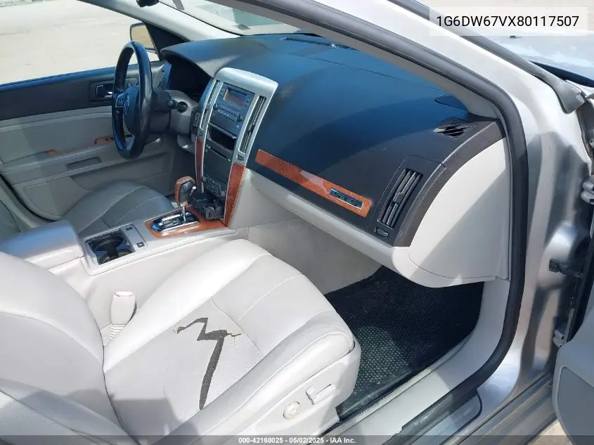 2008 Cadillac Sts V6 VIN: 1G6DW67VX80117507 Lot: 42168025