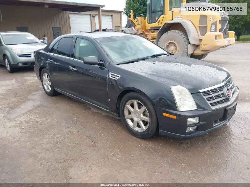 2008 Cadillac Sts V6 VIN: 1G6DK67V980165768 Lot: 42185454