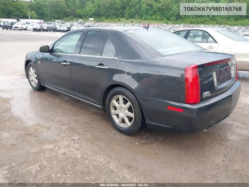 2008 Cadillac Sts V6 VIN: 1G6DK67V980165768 Lot: 42185454