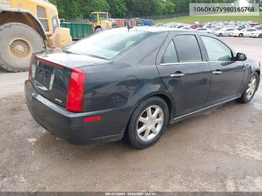 2008 Cadillac Sts V6 VIN: 1G6DK67V980165768 Lot: 42185454