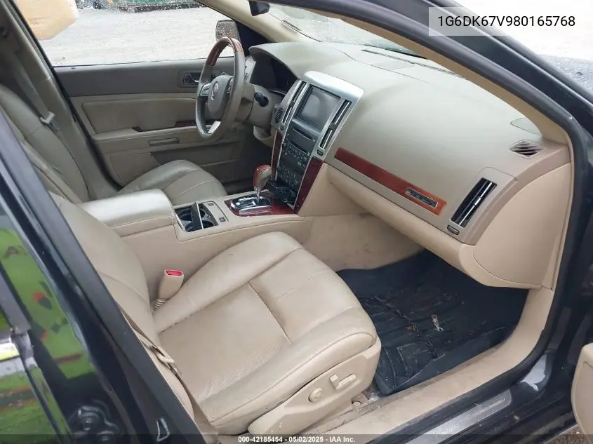 2008 Cadillac Sts V6 VIN: 1G6DK67V980165768 Lot: 42185454
