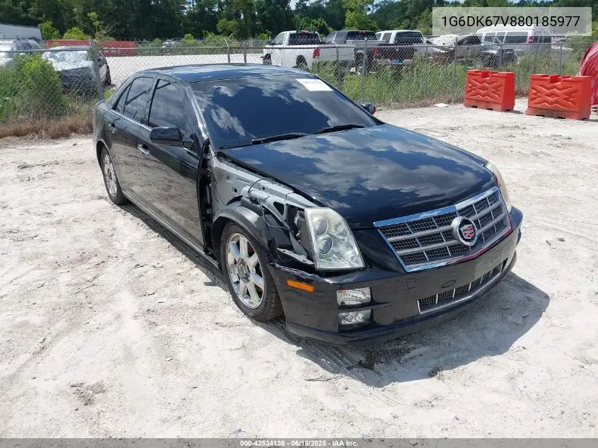 2008 Cadillac Sts V6 VIN: 1G6DK67V880185977 Lot: 42534136
