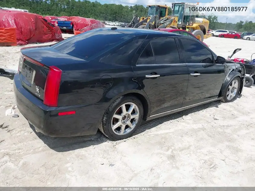 2008 Cadillac Sts V6 VIN: 1G6DK67V880185977 Lot: 42534136