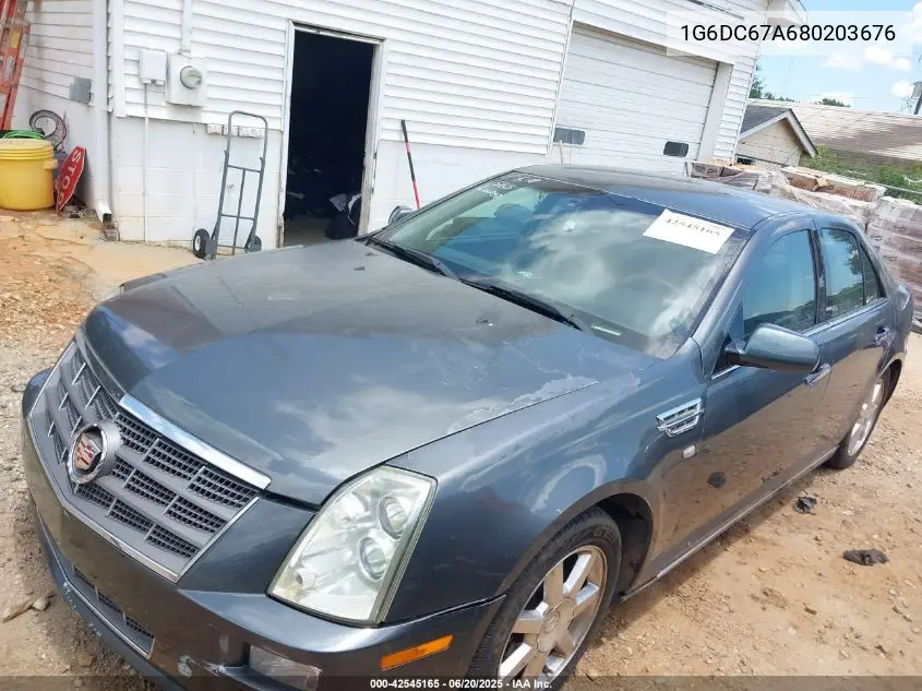 2008 Cadillac Sts V8 VIN: 1G6DC67A680203676 Lot: 42545165