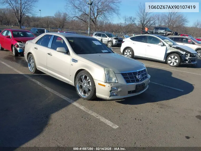 2009 Cadillac Sts V8 VIN: 1G6DZ67AX90107419 Lot: 41587250
