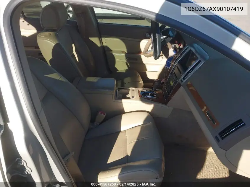 2009 Cadillac Sts V8 VIN: 1G6DZ67AX90107419 Lot: 41587250
