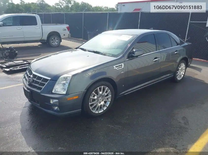 2009 Cadillac Sts V6 VIN: 1G6DD67V090151883 Lot: 42075438