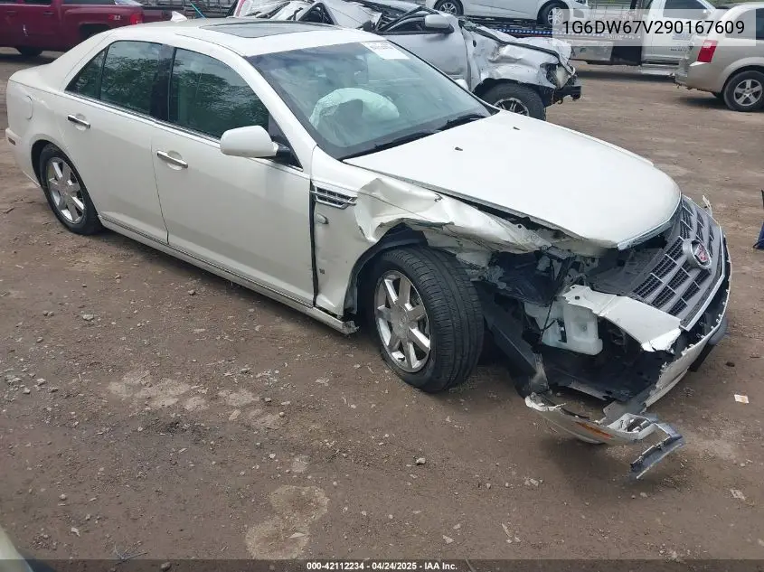 2009 Cadillac Sts V6 VIN: 1G6DW67V290167609 Lot: 42112234