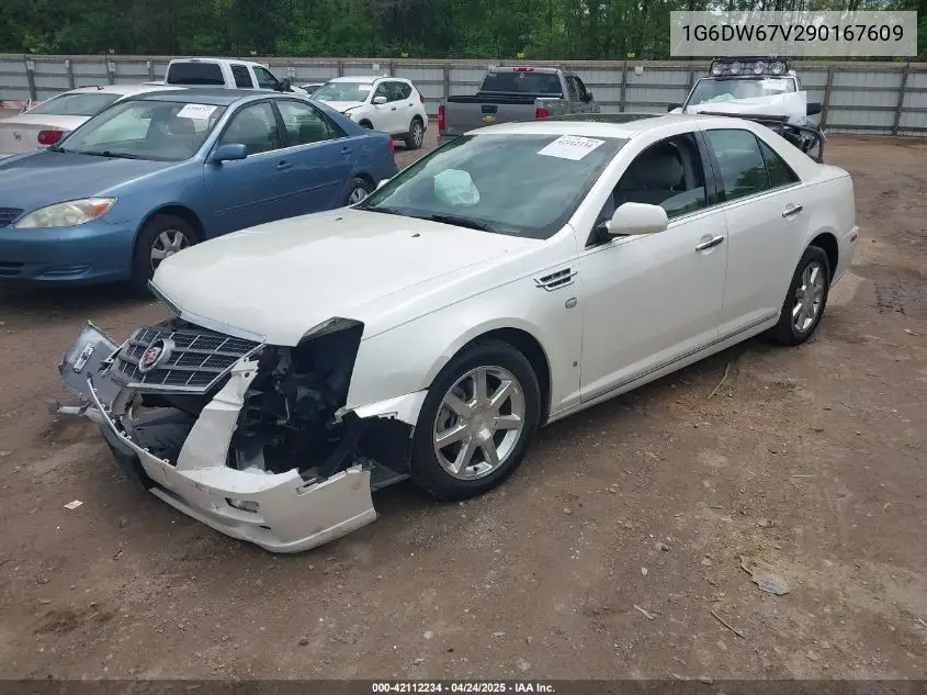 2009 Cadillac Sts V6 VIN: 1G6DW67V290167609 Lot: 42112234
