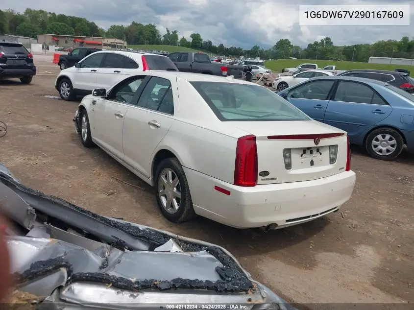 2009 Cadillac Sts V6 VIN: 1G6DW67V290167609 Lot: 42112234