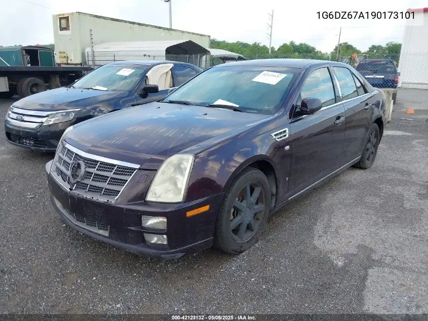 2009 Cadillac Sts V8 VIN: 1G6DZ67A190173101 Lot: 42123132