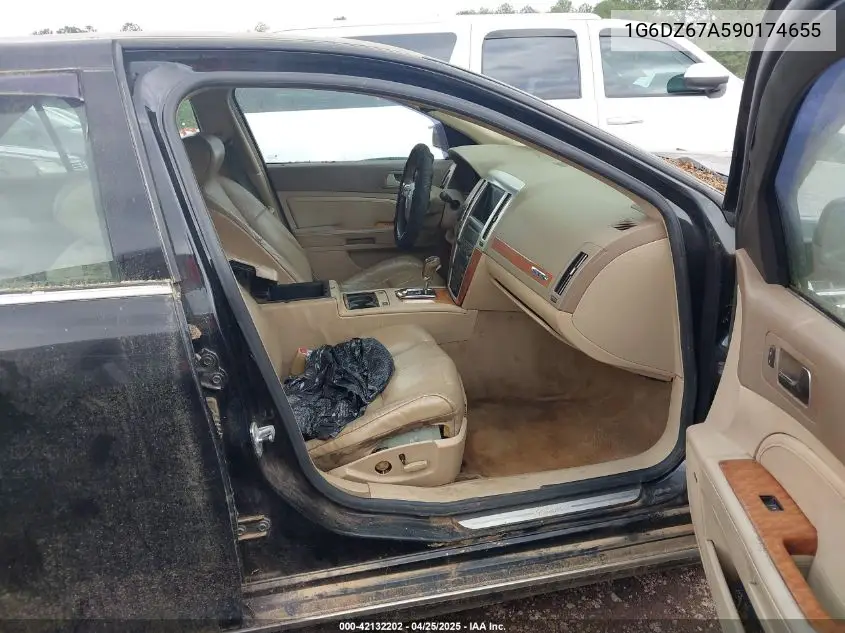 2009 Cadillac Sts V8 VIN: 1G6DZ67A590174655 Lot: 42132202