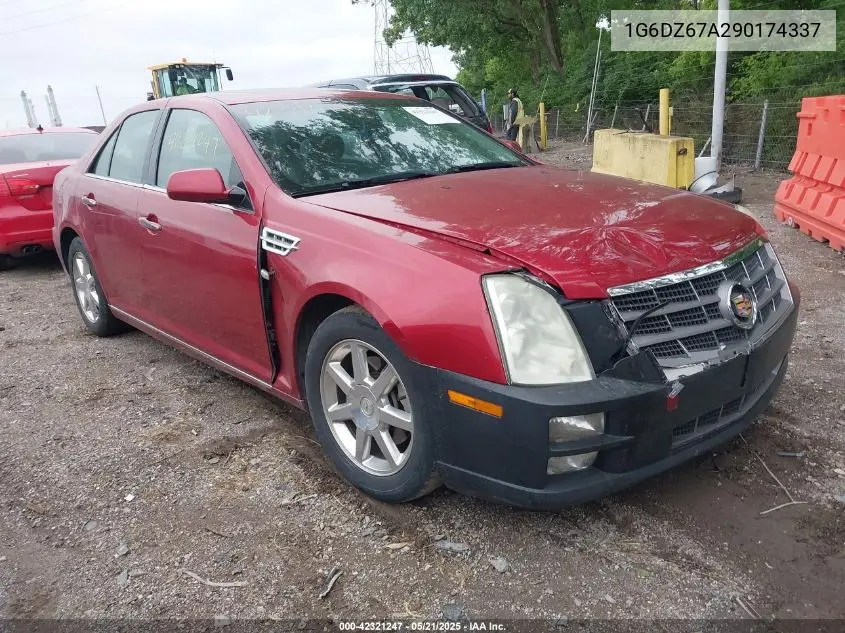 2009 Cadillac Sts V8 VIN: 1G6DZ67A290174337 Lot: 42321247