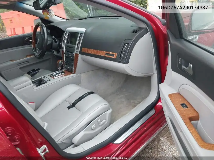 2009 Cadillac Sts V8 VIN: 1G6DZ67A290174337 Lot: 42321247