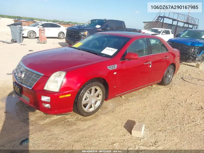 2009 Cadillac Sts V8 VIN: 1G6DZ67A290167985 Lot: 42567819