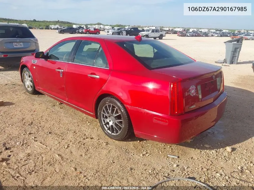 2009 Cadillac Sts V8 VIN: 1G6DZ67A290167985 Lot: 42567819