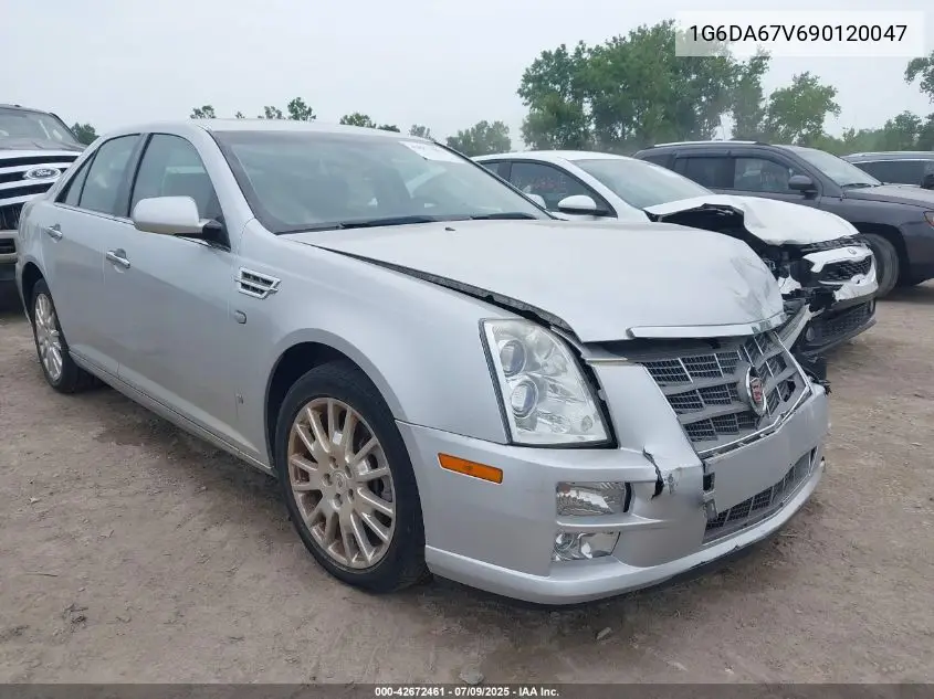 2009 Cadillac Sts V6 VIN: 1G6DA67V690120047 Lot: 42672461