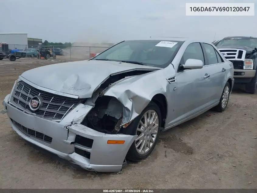 2009 Cadillac Sts V6 VIN: 1G6DA67V690120047 Lot: 42672461