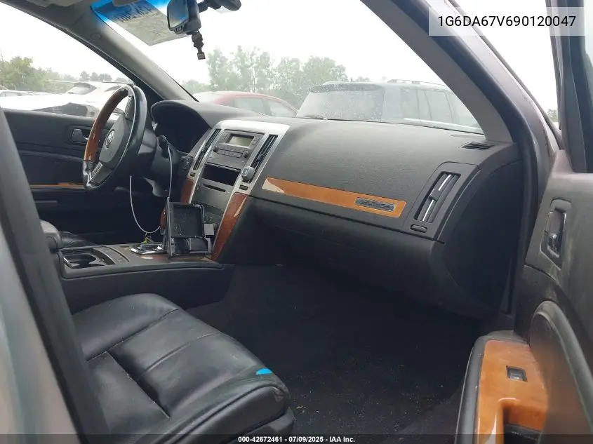 2009 Cadillac Sts V6 VIN: 1G6DA67V690120047 Lot: 42672461