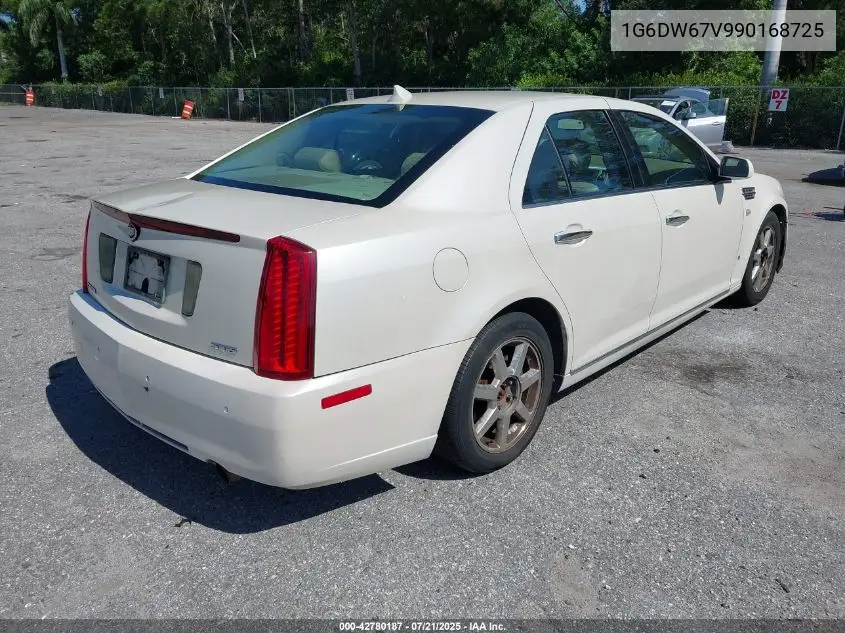 2009 Cadillac Sts V6 VIN: 1G6DW67V990168725 Lot: 42780187